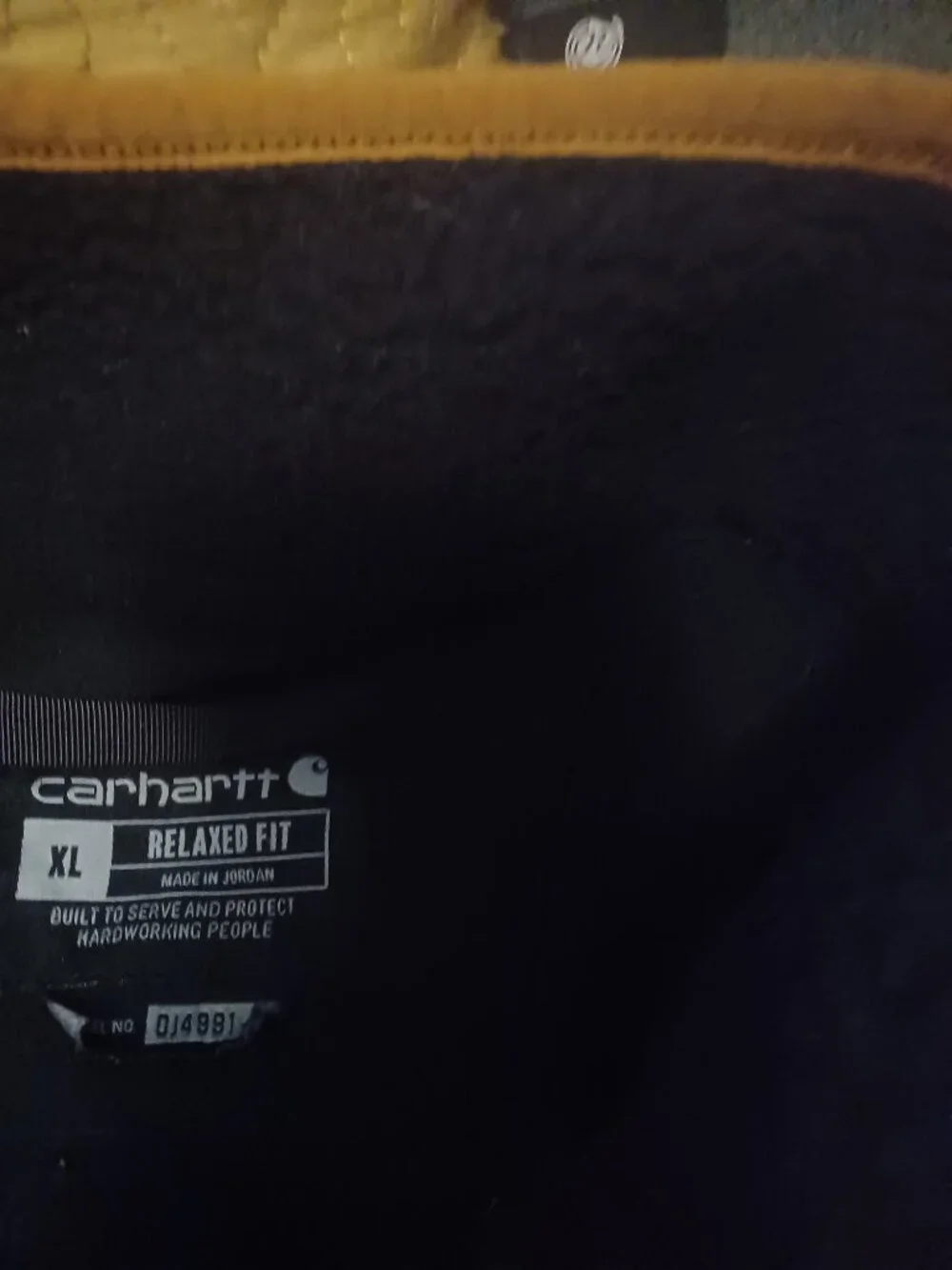 Carhartt Men's Relaxed Fit Fleece Pullover Size XL